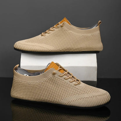 Mesh Knit Slip-Ons