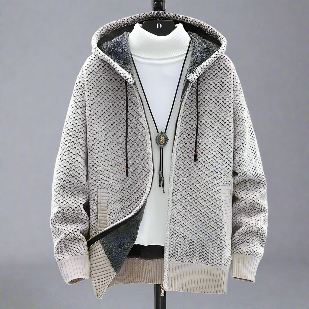 Helsinki Luxe Knitted Hoodie