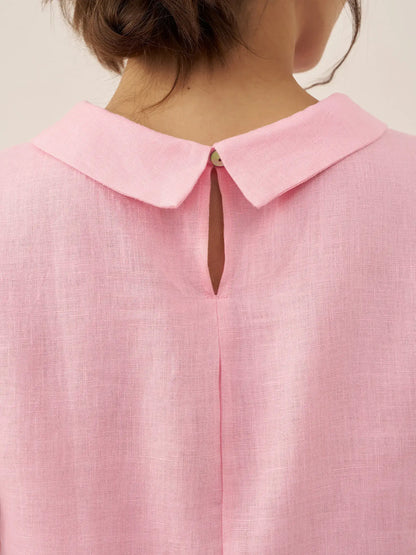 Jacqueline Linen Tank Top Stylish