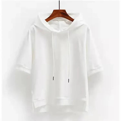 Maison Short-Sleeve Hoodie Stylish