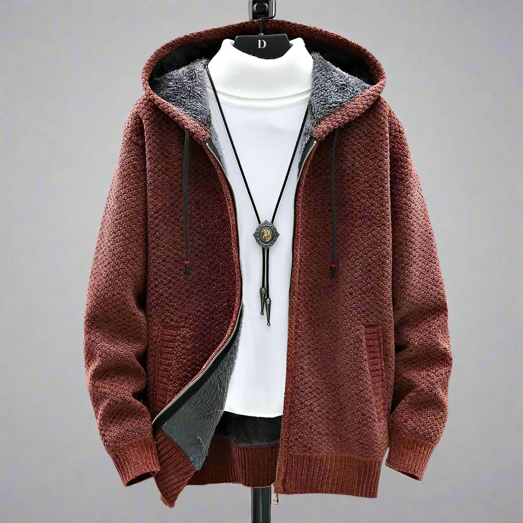 Helsinki Luxe Knitted Hoodie