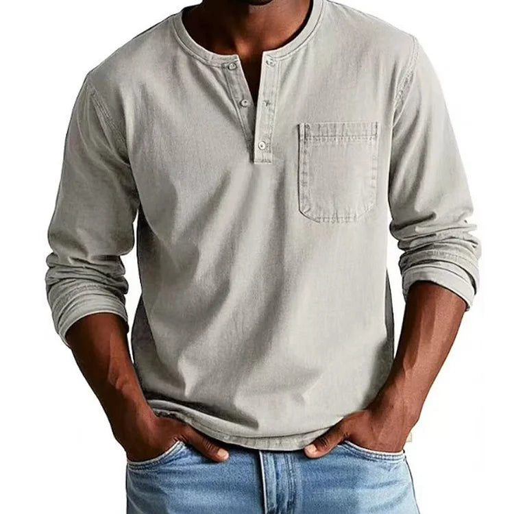 Vintage Distressed Pocket Shirt