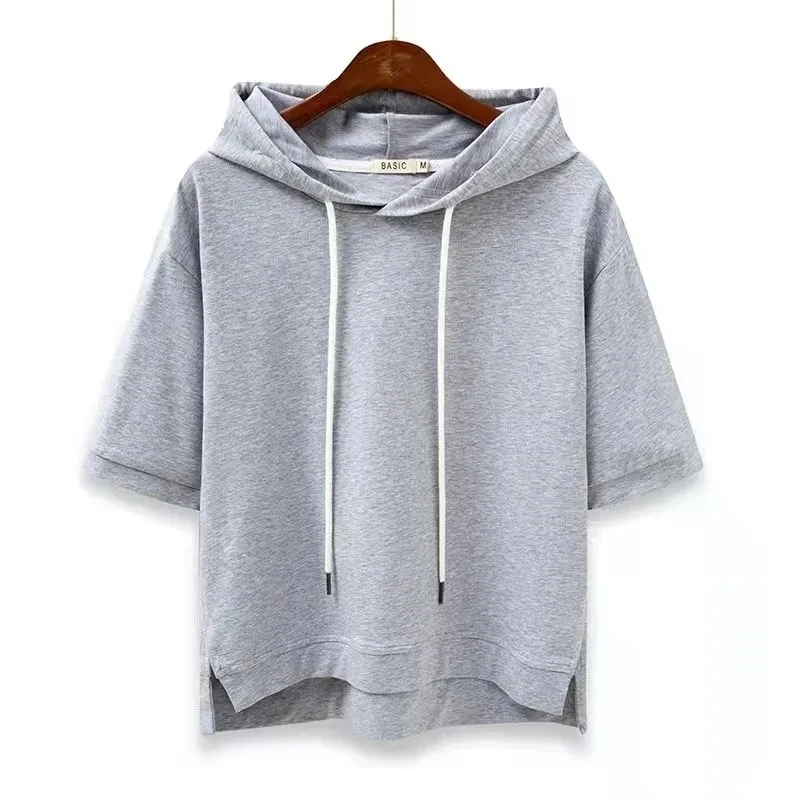 Maison Short-Sleeve Hoodie Stylish