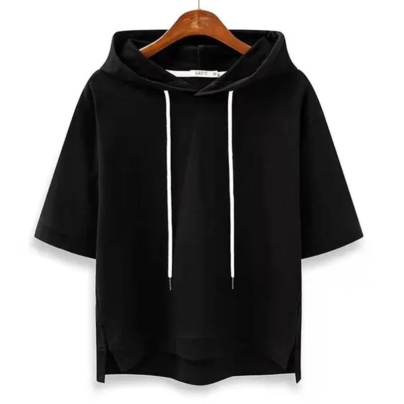 Maison Short-Sleeve Hoodie Stylish