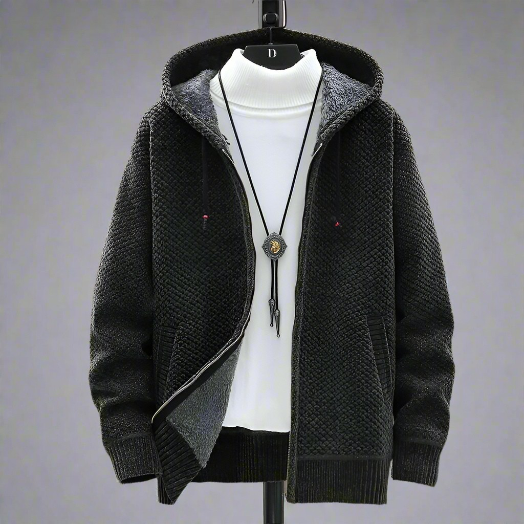 Helsinki Luxe Knitted Hoodie