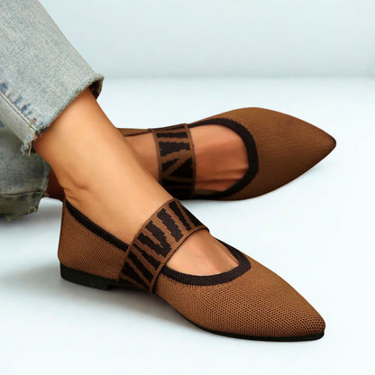 Arvia Knit Flats Breathable fits