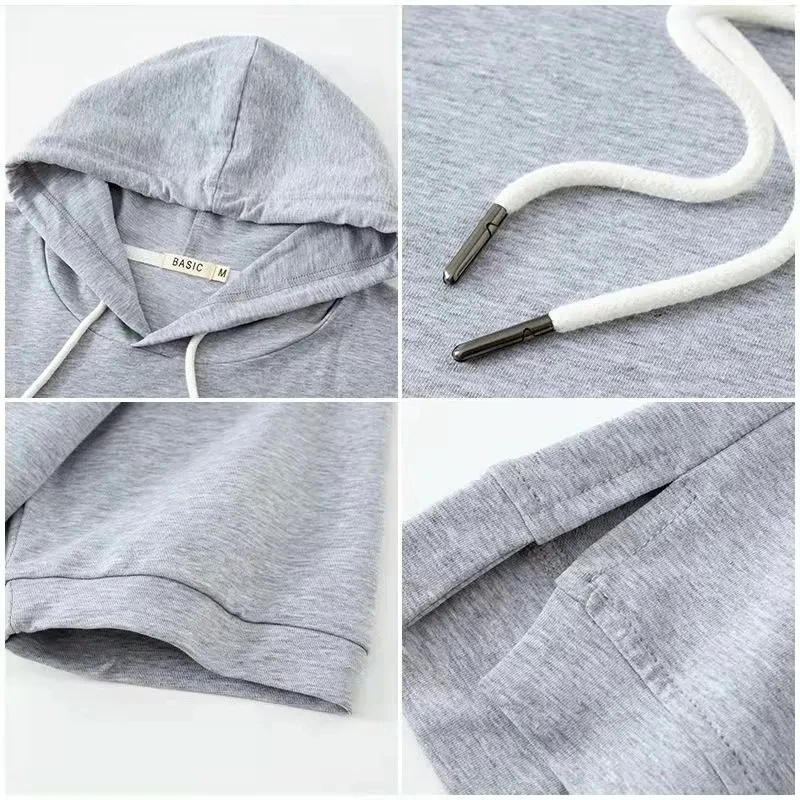 Maison Short-Sleeve Hoodie Stylish