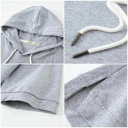 Maison Short-Sleeve Hoodie Stylish