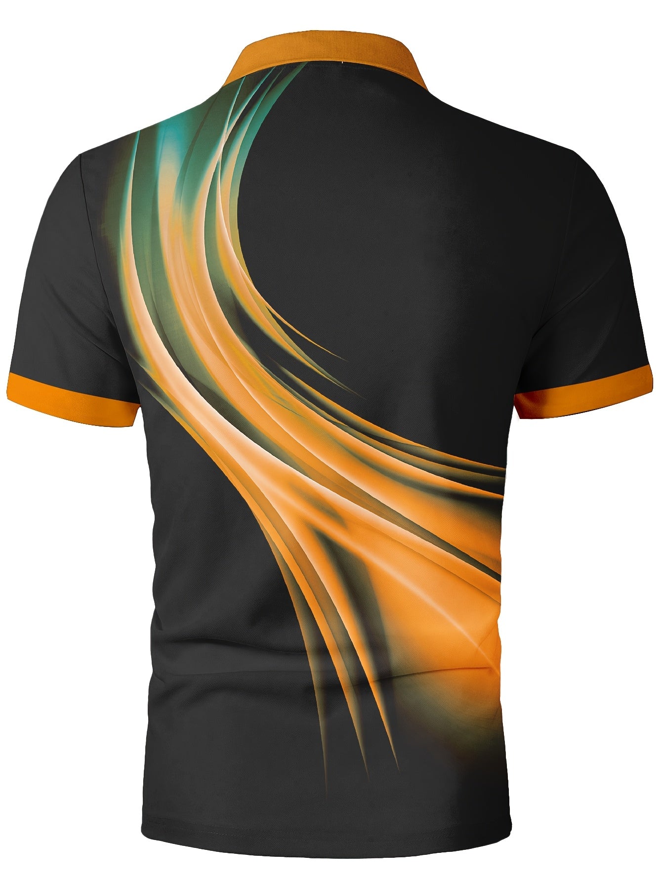Flowing Light Ombre Polo Shirt