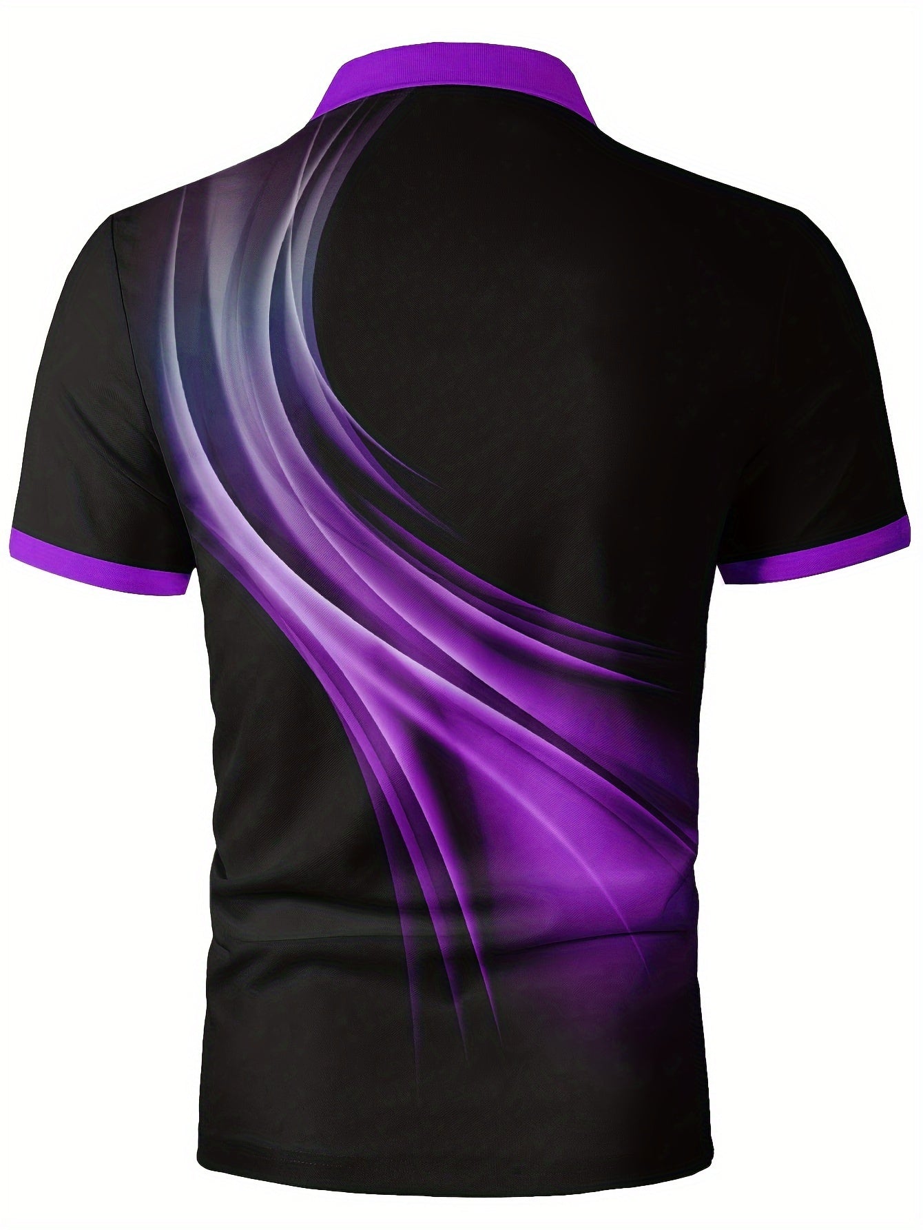 Flowing Light Ombre Polo Shirt