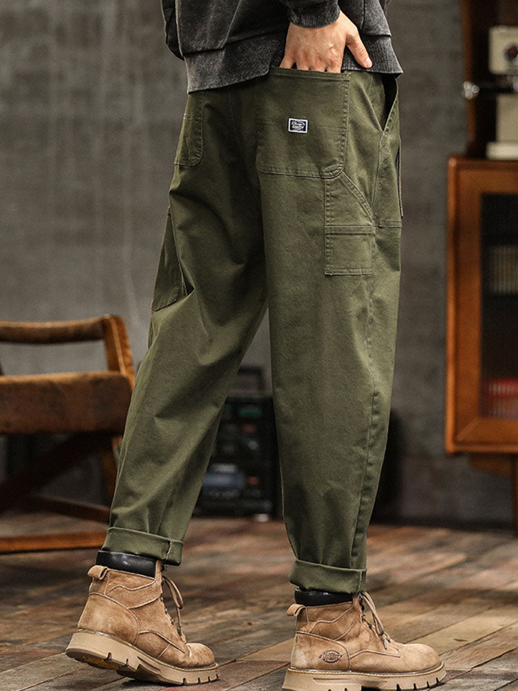 Vintage Utility Cargo Pants Stylish