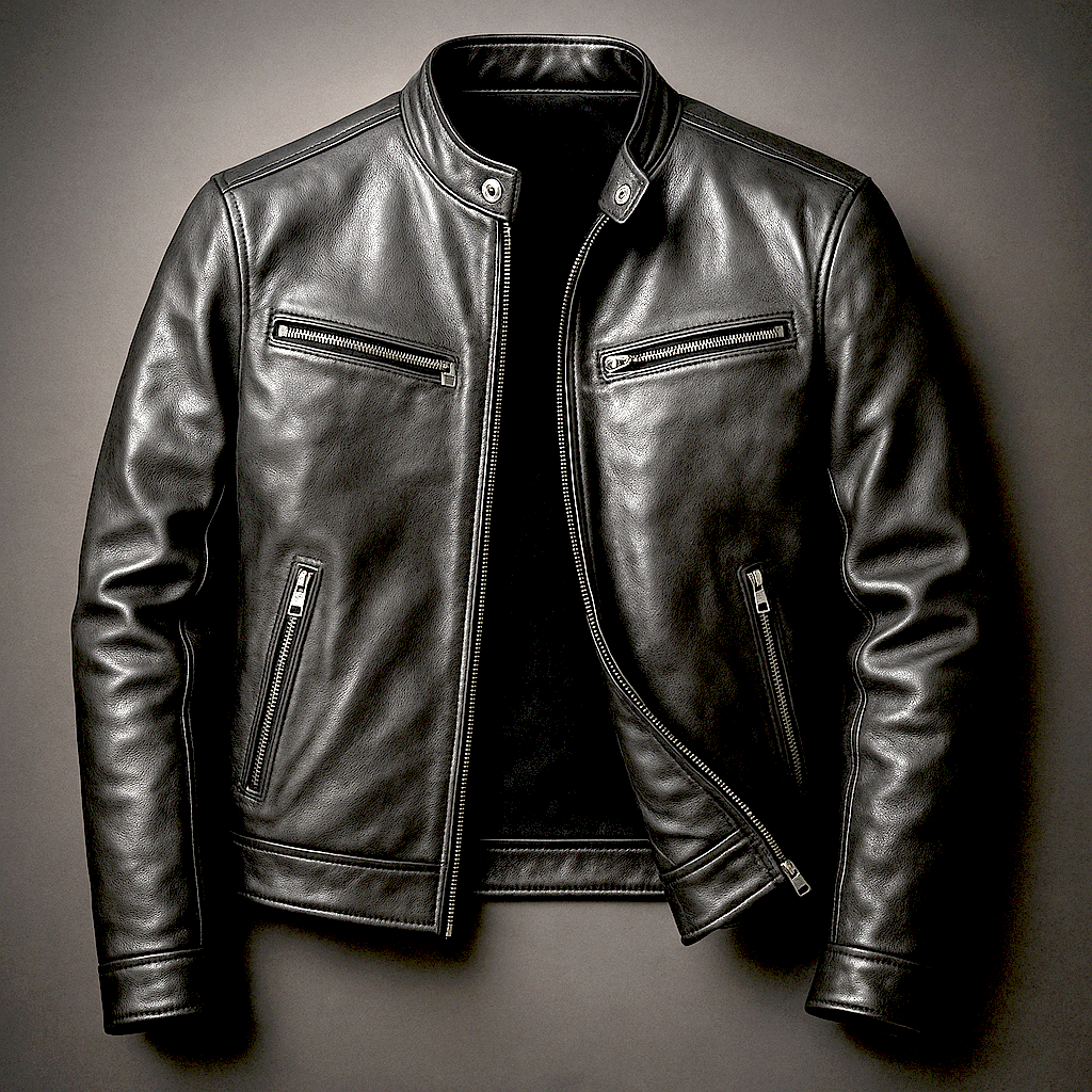 Vintage Leather Jacket Stylish