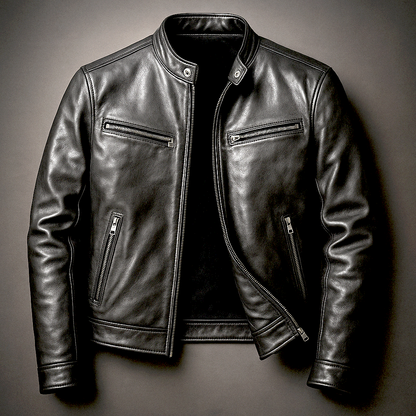 Vintage Leather Jacket Stylish