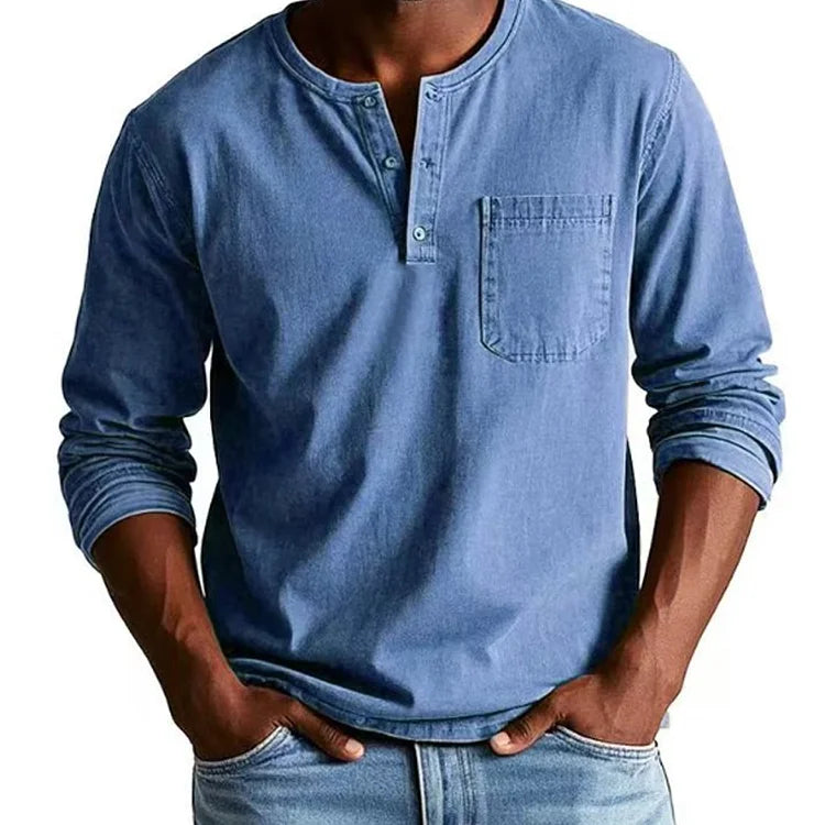 Vintage Distressed Pocket Shirt