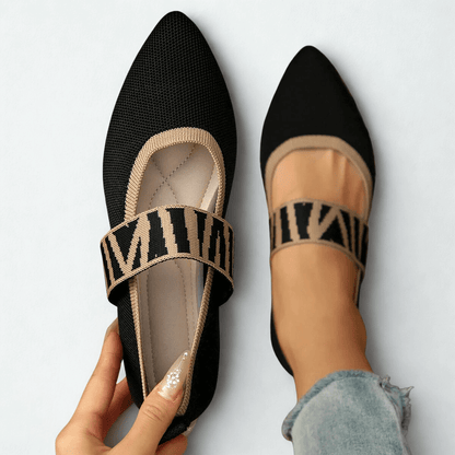 Arvia Knit Flats Breathable fits