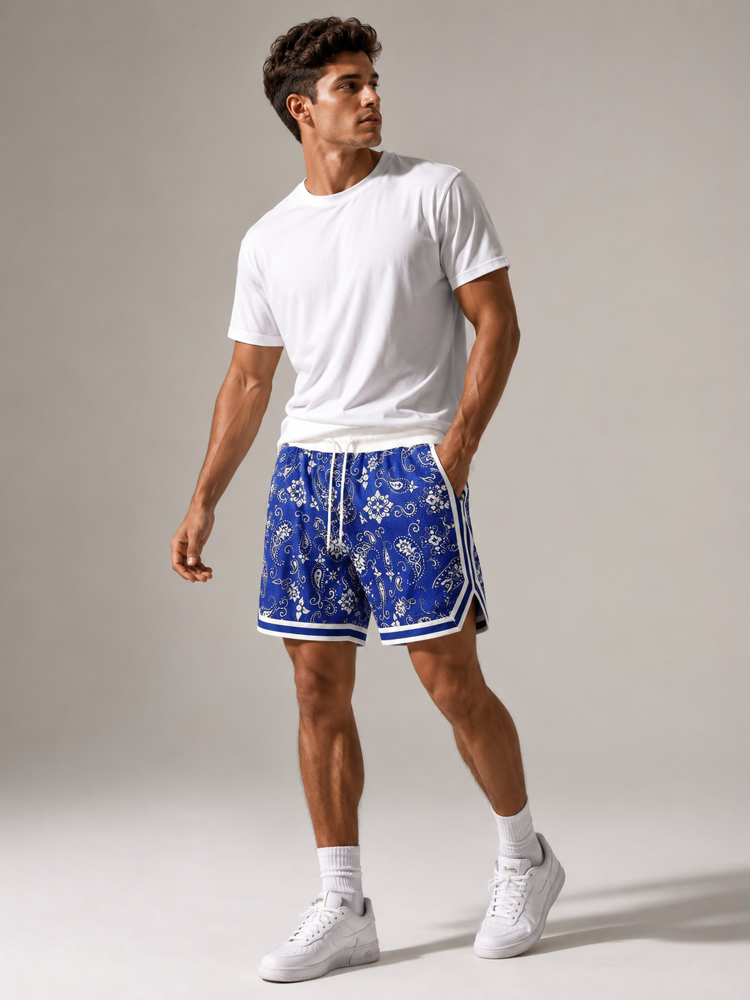 Breathable Mesh Training Shorts