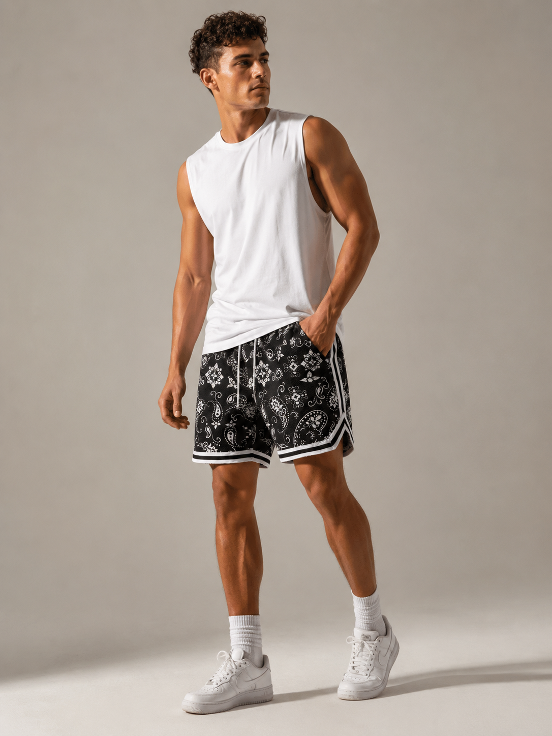 Breathable Mesh Training Shorts
