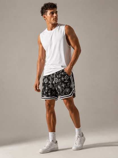 Breathable Mesh Training Shorts