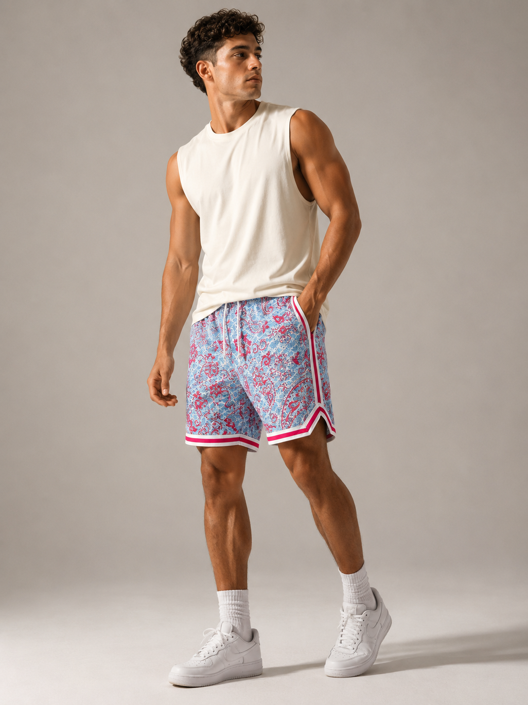 Breathable Mesh Training Shorts