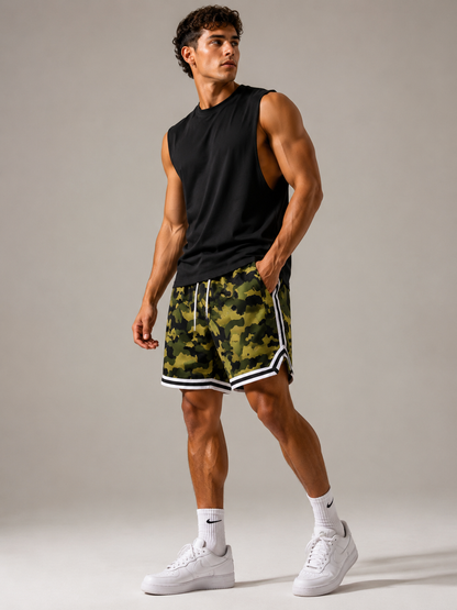 Breathable Mesh Training Shorts