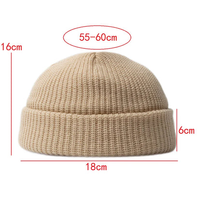 3Leaves Skull Cap Beanie Stylish