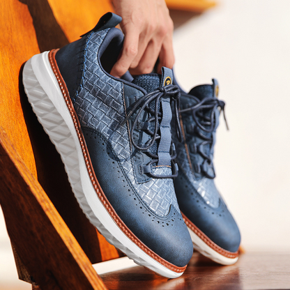 Hand-Stitched Hybrid Sneakers