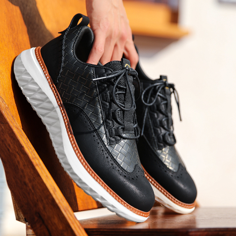 Hand-Stitched Hybrid Sneakers