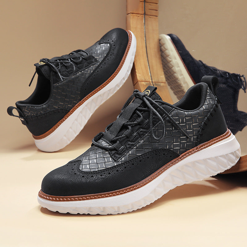 Hand-Stitched Hybrid Sneakers
