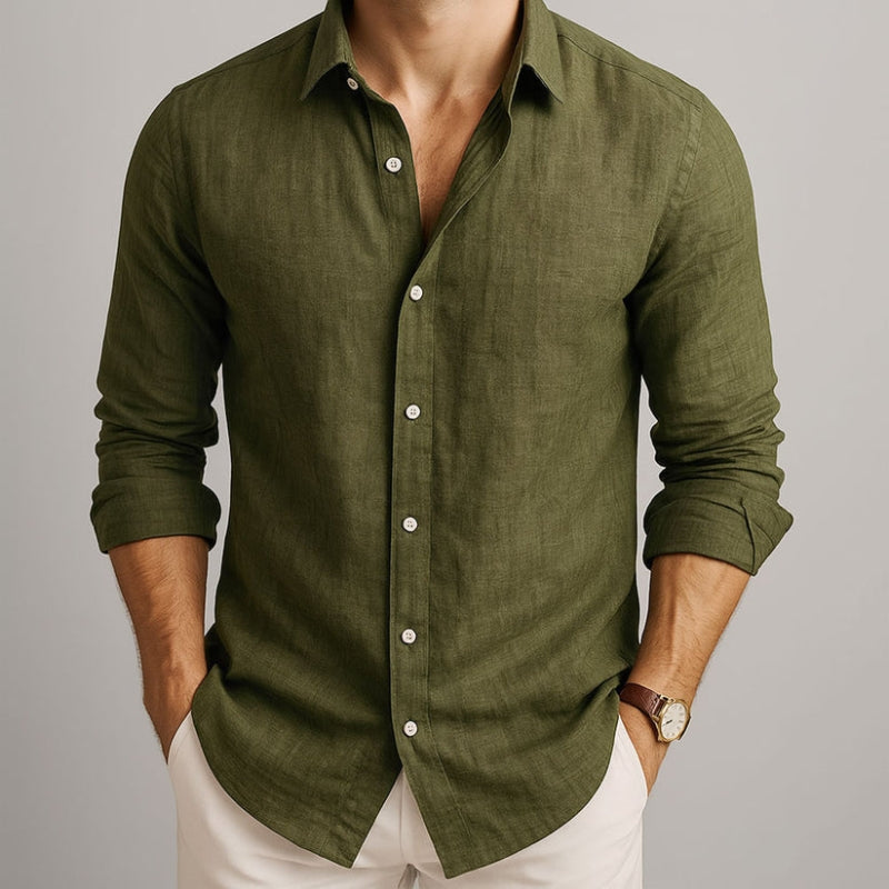 Matteo Linen Shirt Lightweight