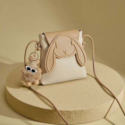 Rabbit - Inspired Women's Leather Mini Crossbody Bag