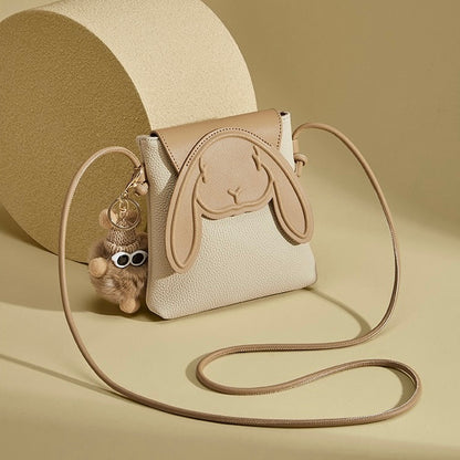 Rabbit - Inspired Women's Leather Mini Crossbody Bag