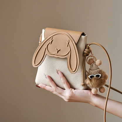Rabbit - Inspired Women's Leather Mini Crossbody Bag
