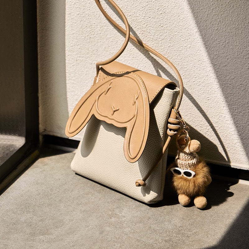 Rabbit - Inspired Women's Leather Mini Crossbody Bag