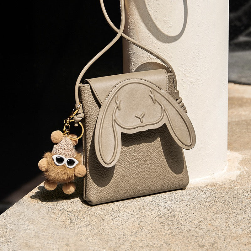 Rabbit - Inspired Women's Leather Mini Crossbody Bag