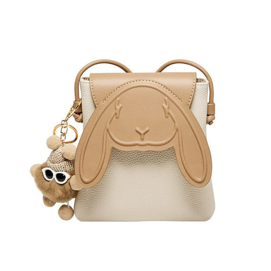 Rabbit - Inspired Women's Leather Mini Crossbody Bag