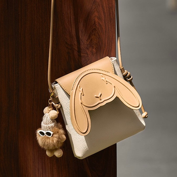 Rabbit - Inspired Women's Leather Mini Crossbody Bag