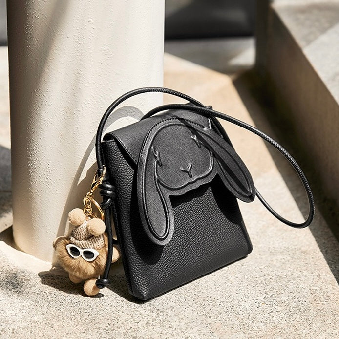 Rabbit - Inspired Women's Leather Mini Crossbody Bag