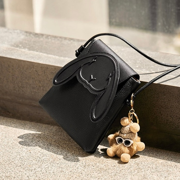 Rabbit - Inspired Women's Leather Mini Crossbody Bag