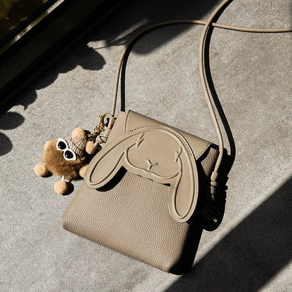 Rabbit - Inspired Women's Leather Mini Crossbody Bag