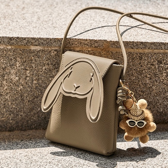 Rabbit - Inspired Women's Leather Mini Crossbody Bag