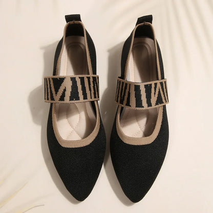 Arvia Knit Flats Breathable fits