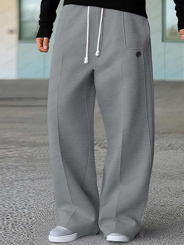 Comfy Prestige Sporty Wide Leg Pants