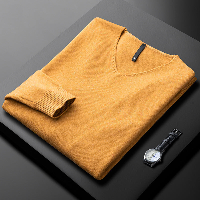Calligria Cashmere V-Neck Sweater