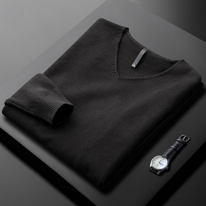 Calligria Cashmere V-Neck Sweater