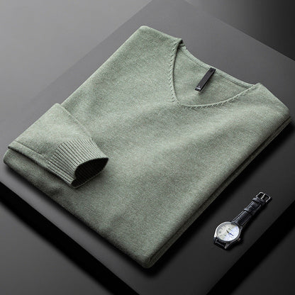 Calligria Cashmere V-Neck Sweater