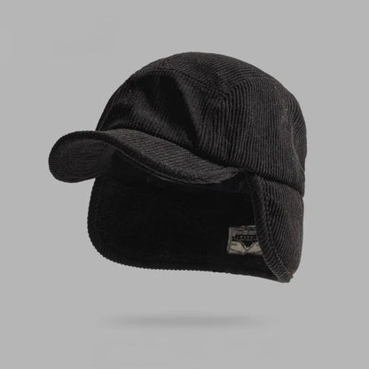 Frostline Corduroy Earflap Cap