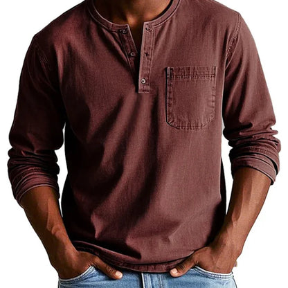 Vintage Distressed Pocket Shirt