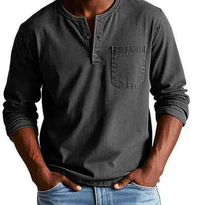 Vintage Distressed Pocket Shirt