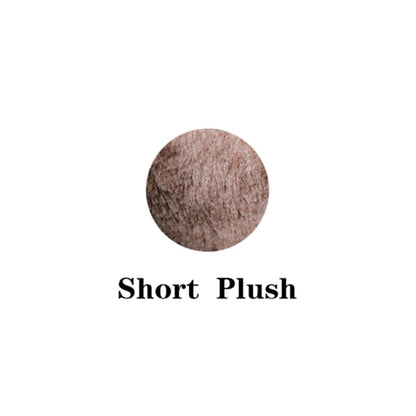 Women's Block Heel Suede Leather Short Boots Back Zipper