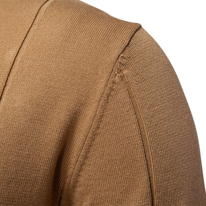 Prestige Tipped Cuff Zip Polo Shirt